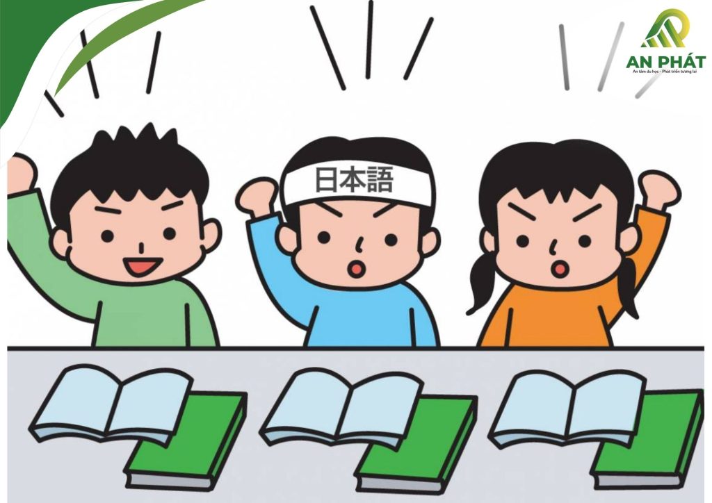Lớp học tiếng Nhật tại Du học An Phát